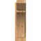 Ekena Millwork Thorton Slat Smooth Outlooker, Western Red Cedar, 7 1/2"W x 18"D x 26"H OUT08X18X26THR06SWR - alternate 4